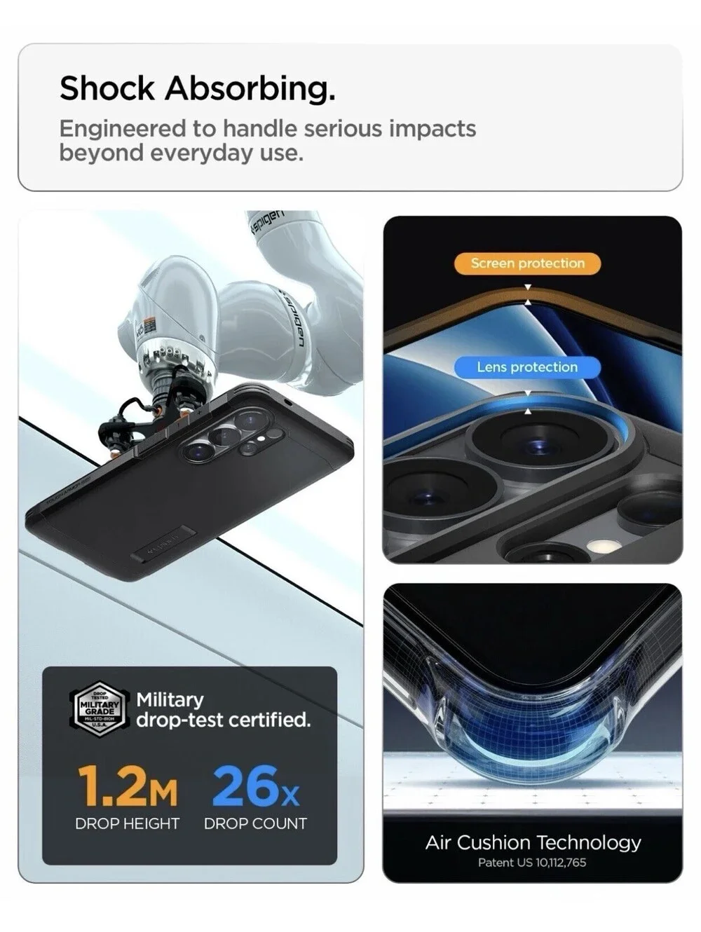 For Samsung Galaxy S26 Ultra / Plus / S26 | Spigen Tough Armor AI Mag Fit Case